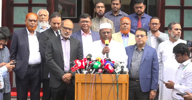 প্রেস ব্রিফিং করেছেন মিয়া গোলাম পরওয়ার